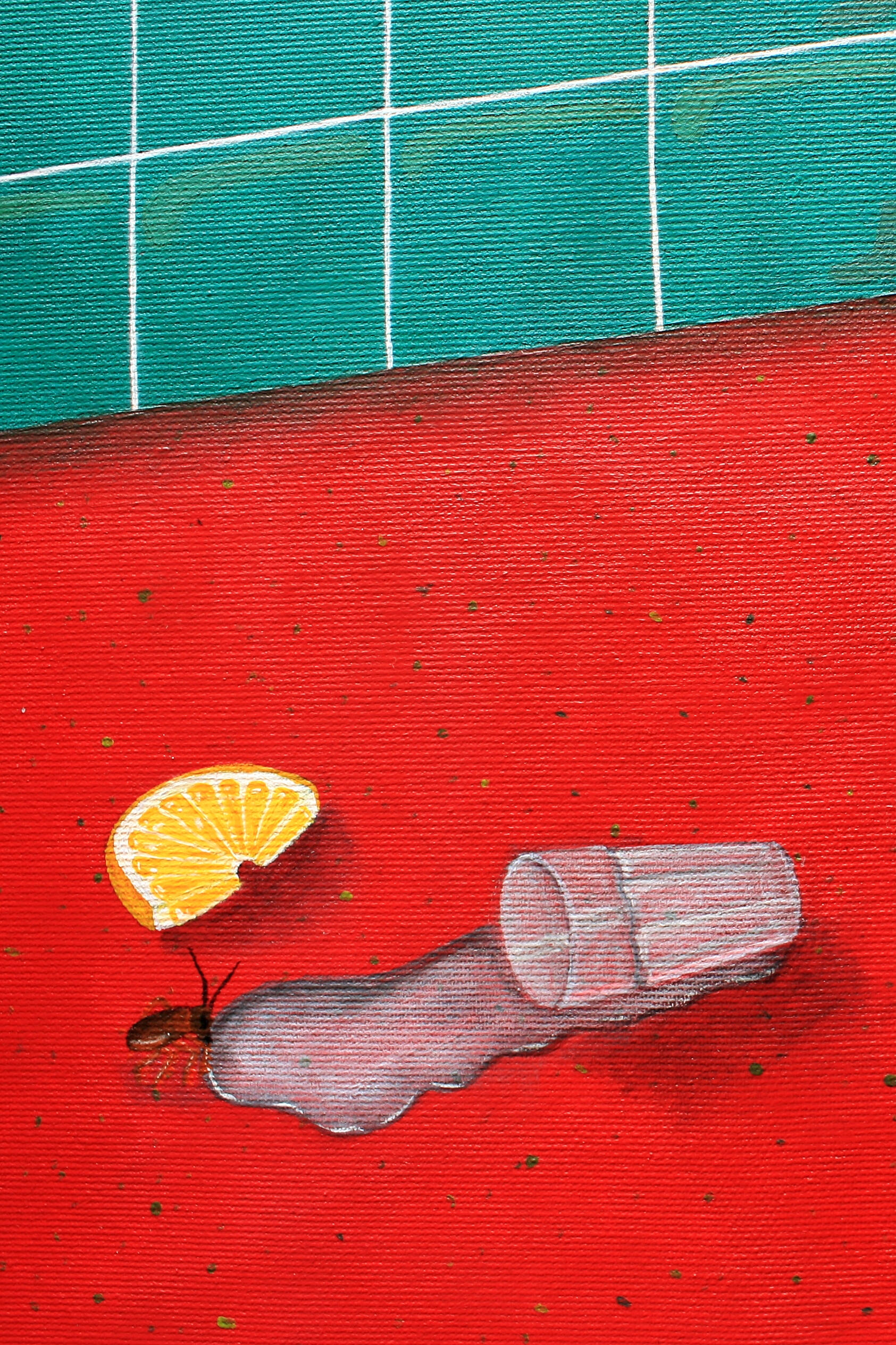 Details from "Animal Diner" by Diana Amendt Details from "Animal Diner" by Diana Amendt